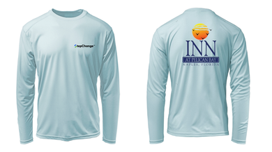 Inn at Pelican Bay Performance Shirt in Cloud Blue